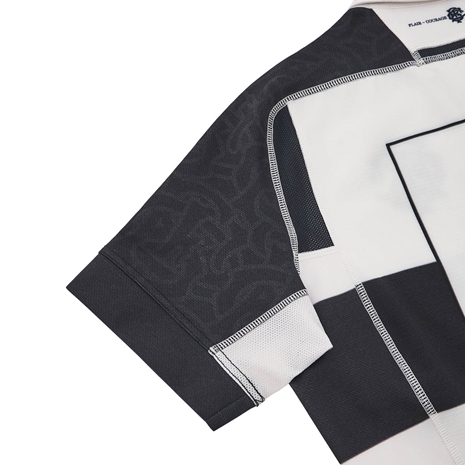 Barbarians Mens Bodyfit Home Rugby Shirt - Short Sleeve - Sleeve