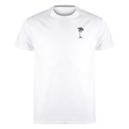 Fiji Mens Classic Printed T-Shirt White - Front