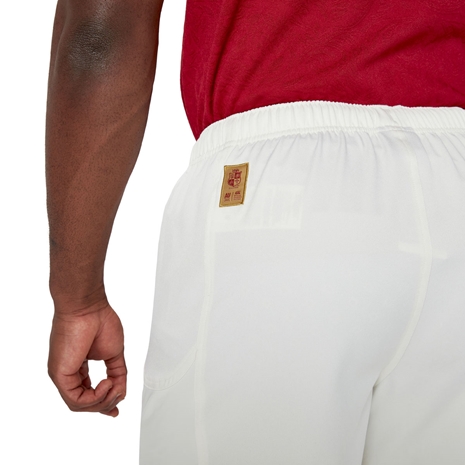 British and Irish Lions Mens Match Shorts - Cream - Model Back