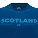 Scotland Junior Cotton T-Shirt - Navy Blue - 2025 - Close up 
