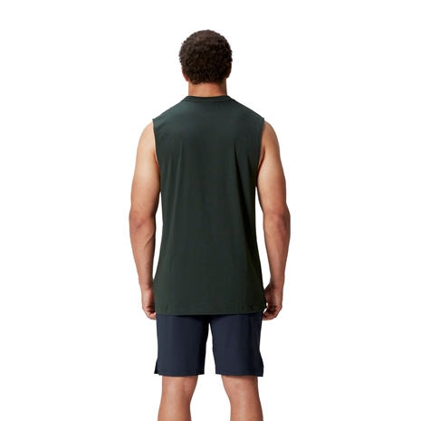 British and Irish Lions Mens Tank Green Model Back