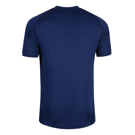 France Mens Performance T-Shirt - Dark Blue 2025 - Back