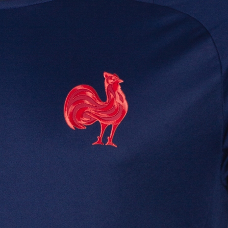 France Mens Performance T-Shirt - Dark Blue 2025 - FFR