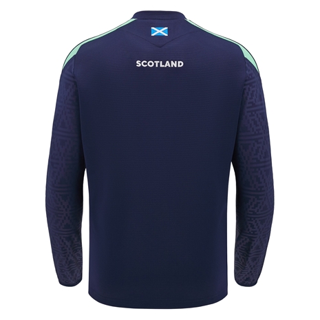 Scotland Mens Round Neck Training Top - 2025 - Back