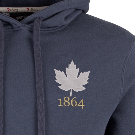 R1823 Canada 1864 Hoodie - Petrol Blue