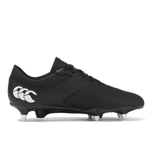 Canterbury Adults Phoenix Raze Soft Ground Rugby Boots - Black - Instep Canterbury Adults Phoenix Raze Soft Ground Rugby Boots - Black - Instep