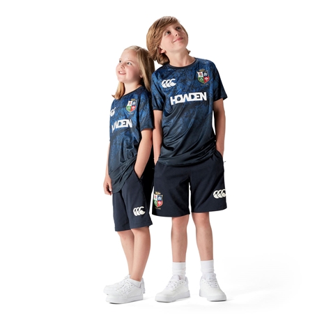 British and Irish Lions Junior Training Shorts - Models Front