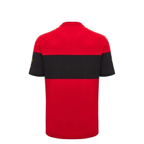 Wales Kids Travel Leisure T-Shirt - Red 2025 - Back