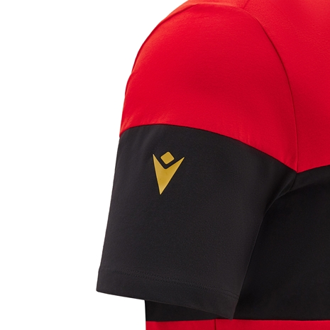 Wales Kids Travel Leisure T-Shirt - Red 2025 - Macron