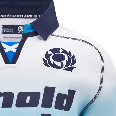 Scotland Mens Away Rugby Shirt - Short Sleeve - 2025 - SRU Thistle Scotland Mens Away Rugby Shirt - Short Sleeve - 2025 - SRU Thistle