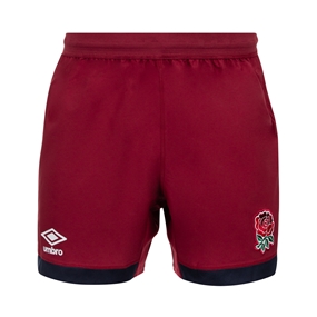 England Mens Away Rugby Shorts 24/25 - Front