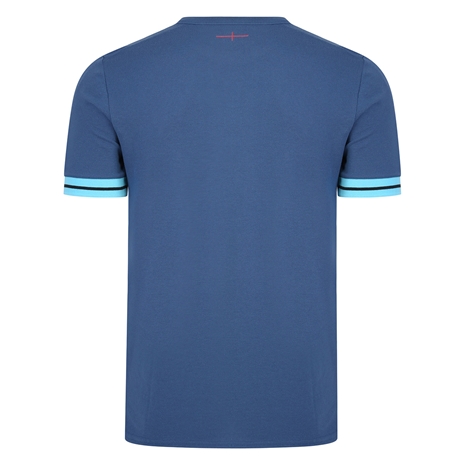 England Mens Presentation T-Shirt - Ensign Blue 22/23