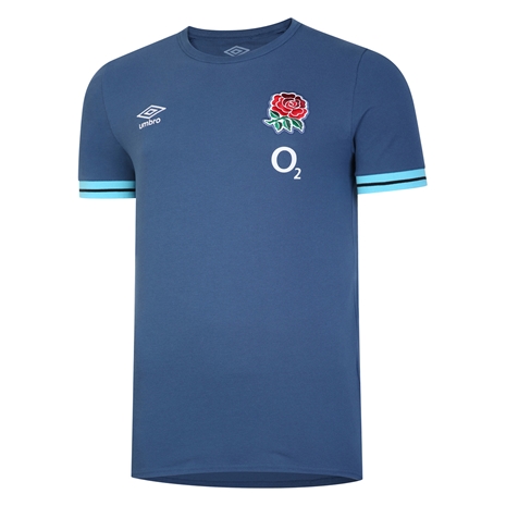 England Mens Presentation T-Shirt - Ensign Blue 22/23