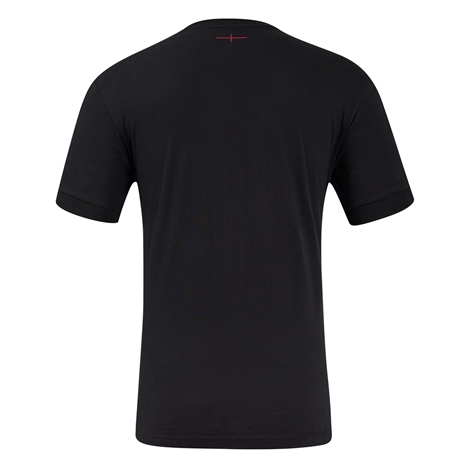 England Mens Presentation T-Shirt - Black - 2025 - Back