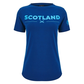 Scotland Womens Cotton T-Shirt - 2025 - Front