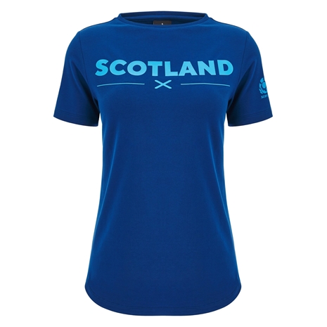 Scotland Womens Cotton T-Shirt - 2025 - Front