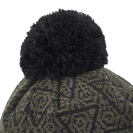 Wales Adults Pom Pom Beanie - Black 2025 - Pom Pom