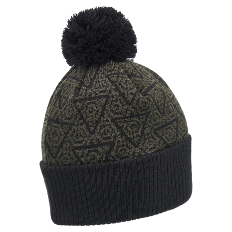 Wales Adults Pom Pom Beanie - Black 2025 - Back
