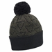 Wales Adults Pom Pom Beanie - Black 2025 - Back 