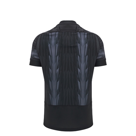 Wales Kids Training Rugby Jersey - Black 2025 - Back