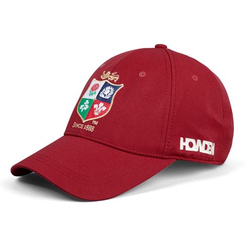 British and Irish Lions Training Cap Red - Front British and Irish Lions Training Cap Red - Front