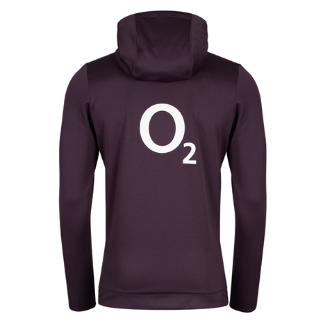 England Mens Hooded Jacket Nightshade 24/25 - Back