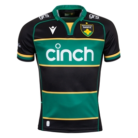 Northampton Saints Mens Home Rugby Shirt - Short Sleeve - 2025 - Front