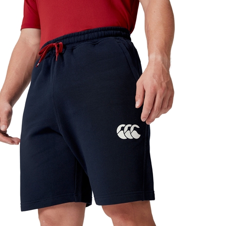 British and Irish Lions Mens Fleece Shorts Navy - Model Canterbury