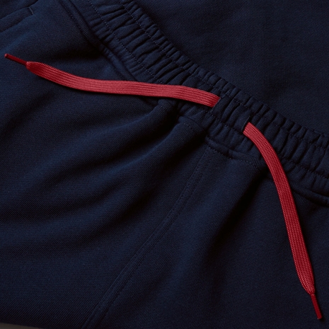 British and Irish Lions Mens Fleece Shorts Navy - Detail