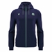 Scotland Mens Athleisure Travel Full Zip Hoody-Navy-24/25 - Front 