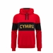 Wales Kids Travel Leisure Hoodie - Red 2025 - Front 