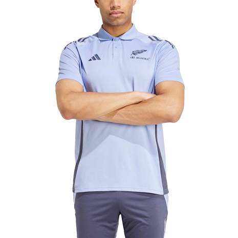 All Blacks Men's Polo-Blue Spark - Model Front