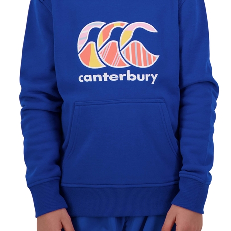 Canterbury Kids Uglies Hoodie -  Blue Logo