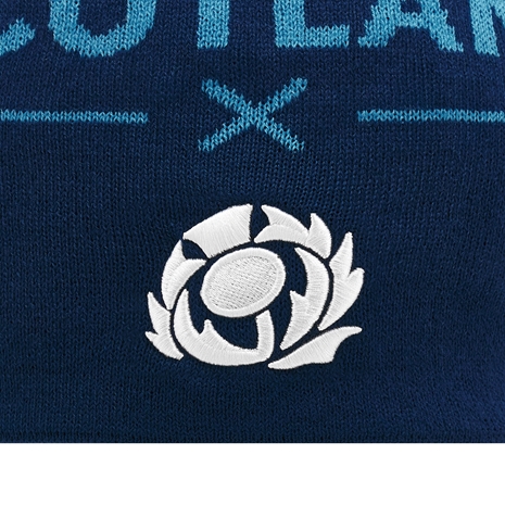 Scotland Adults Beanie Skull Knit - Badge Scotland Adults Beanie Skull Knit - Badge