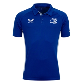 Leinster Mens Rise Pro Players Presentation Polo 24/25 - Front