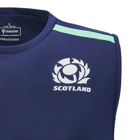 Scotland Mens Training Sleeveless Singlet - 2025