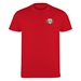 Portugal Mens Classic Printed T-Shirt Red - Front 