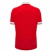 Wales Mens Cotton Home Rugby Shirt - Short Sleeve 2025 - Back 