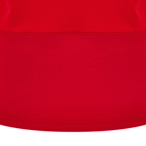 Wales Mens Cotton Home Rugby Shirt - Short Sleeve 2025 - Dragon