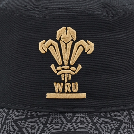 Wales Bucket Hat- Black 2025 - WRU