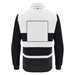 barbarians mens home cotton rugby shirt - back 